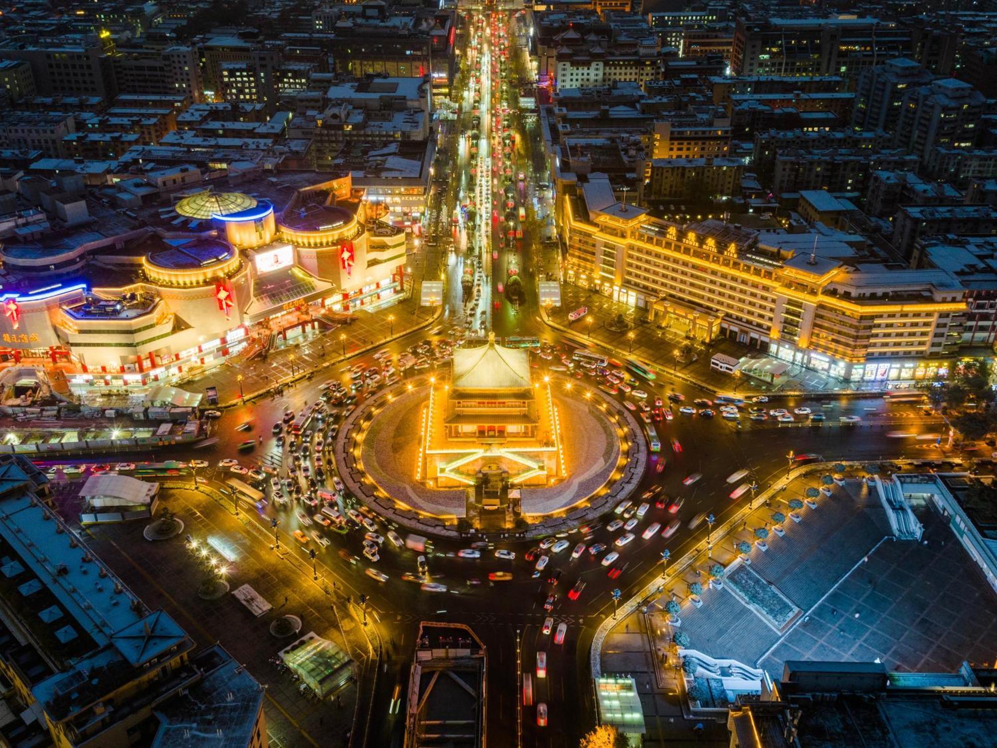 Campanile Hotel Xi'An Dayan Pagoda Datang Night City Hotel Exterior foto